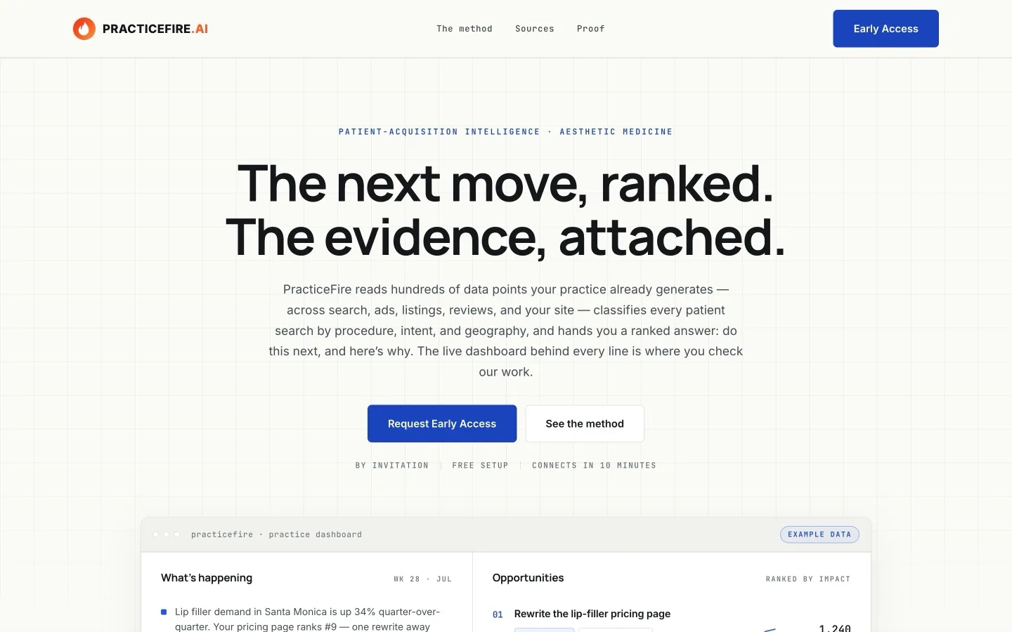 Screenshot of the Signal homepage variant