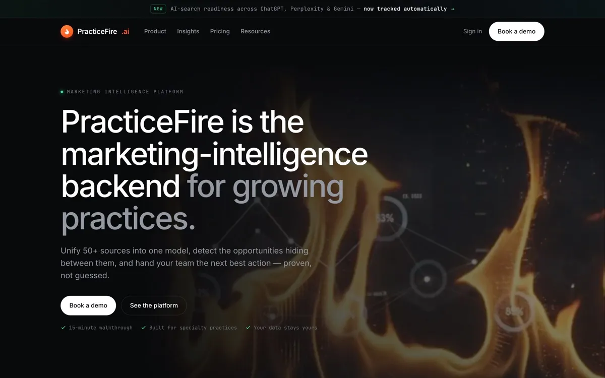 Screenshot of the V3 Neon homepage variant